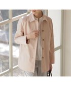 【ジェイ プレス/J.PRESS】の【撥水・WEB限定カラーあり】コットンポリエステル ツイル ショート コート 【WEB限定】ピンク系|ID:prp329100004327308