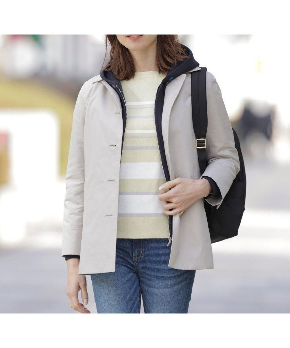 【ジェイ プレス/J.PRESS】の【撥水・WEB限定カラーあり】コットンポリエステル ツイル ショート コート 人気、トレンドファッション・服の通販 founy(ファニー) ファッション Fashion レディースファッション Fashion for Women アウター Coat / Outerwear Collection コート・ロングコート・ピーコート Long Coats, Peacoats & More レディースジャケット・軽アウター Jackets コンパクト Compact, Small Size ショート Short, Short Length ジャケット Jacket, Outerwear チェック Check, Plaid, Tartan ツイル Twist, Twisted Detail ベーシック Basic, Essential 切替 Switching, Contrast Panel 夏 Summer 春 Spring S/S・春夏 SS, Spring/Summer, Warm Season other-1|ID: prp329100004327308 ipo3291000000035642190