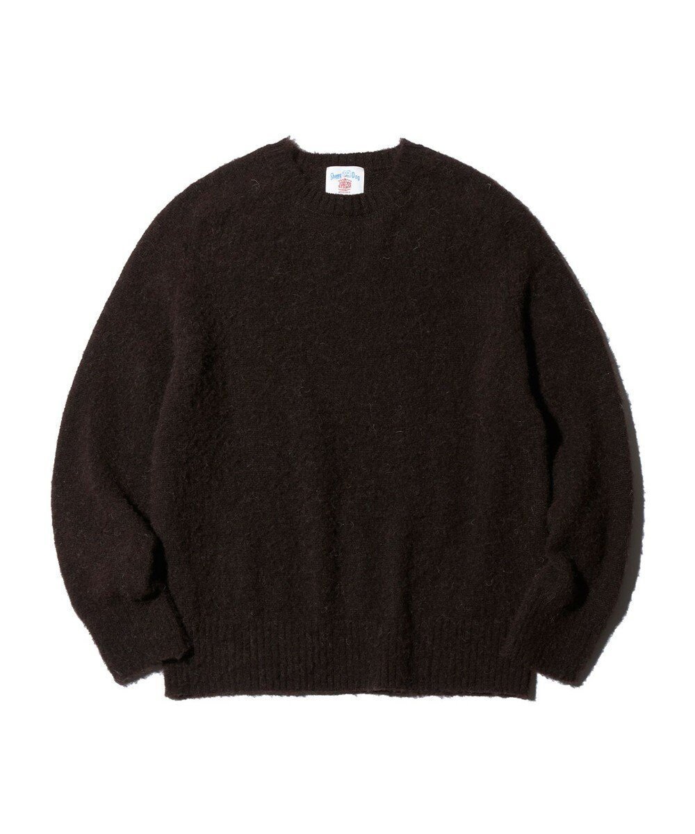 【ジェイ プレス/J.PRESS / MEN】の【J.PRESS ORIGINALS】SHAGGYDOG CREW KNIT / JAPAN MADE インテリア・キッズ・メンズ・レディースファッション・服の通販 founy(ファニー) 　ファッション　Fashion　レディースファッション　WOMEN　トップス・カットソー　Tops/Tshirt　ニット　Knit Tops　NEW・新作・新着・新入荷　New Arrivals　A/W・秋冬　Aw・Autumn/Winter・Fw・Fall-Winter　ショルダー　Shoulder　セーター　Sweater　フィット　Fit　ダークブラウン系|ID: prp329100004328341 ipo3291000000030042366