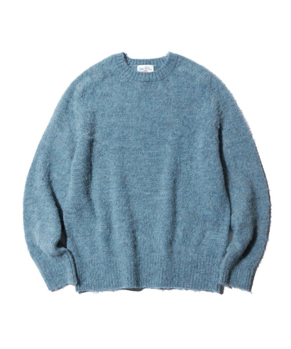 【ジェイ プレス/J.PRESS / MEN】の【J.PRESS ORIGINALS】SHAGGYDOG CREW KNIT / JAPAN MADE インテリア・キッズ・メンズ・レディースファッション・服の通販 founy(ファニー) 　ファッション　Fashion　レディースファッション　WOMEN　トップス・カットソー　Tops/Tshirt　ニット　Knit Tops　NEW・新作・新着・新入荷　New Arrivals　A/W・秋冬　Aw・Autumn/Winter・Fw・Fall-Winter　ショルダー　Shoulder　セーター　Sweater　フィット　Fit　ブルー系|ID: prp329100004328341 ipo3291000000030042367