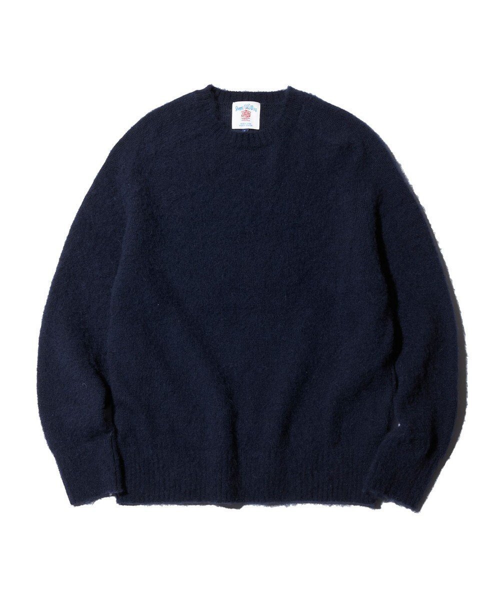 【ジェイ プレス/J.PRESS / MEN】の【J.PRESS ORIGINALS】SHAGGYDOG CREW KNIT / JAPAN MADE インテリア・キッズ・メンズ・レディースファッション・服の通販 founy(ファニー) 　ファッション　Fashion　レディースファッション　WOMEN　トップス・カットソー　Tops/Tshirt　ニット　Knit Tops　NEW・新作・新着・新入荷　New Arrivals　A/W・秋冬　Aw・Autumn/Winter・Fw・Fall-Winter　ショルダー　Shoulder　セーター　Sweater　フィット　Fit　ネイビー系|ID: prp329100004328341 ipo3291000000030042368