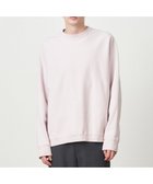 【エイトン/ATON】のNATURAL DYED URAKE オーバーサイズスウェットシャツ - UNISEX PINK|ID: prp329100004328374 ipo3291000000030042477