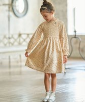 【組曲 / KIDS/KUMIKYOKU】の【110-140cm】モノトーン花柄 ワンピース 人気、トレンドファッション・服の通販 founy(ファニー) ファッション Fashion キッズファッション KIDS ワンピース Dress/Kids A/W・秋冬 Aw・Autumn/Winter・Fw・Fall-Winter クラシカル Classical シャーリング Shirring プリント Print マーガレット Margaret モノトーン Monotone 再入荷 Restock/Back In Stock/Re Arrival |ID:prp329100004330796