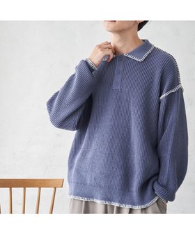 【ウィゴー/WEGO】のハンドステッチポロプルオーバー 人気、トレンドファッション・服の通販 founy(ファニー) ファッション Fashion レディースファッション WOMEN トップス・カットソー Tops/Tshirt ニット Knit Tops プルオーバー Pullover 春 Spring 今季 This Season シンプル Simple スマホ Smartphone スラックス Slacks セーター Sweater デニム Denim ビッグ Big 羽織 Haori ワイド Wide 冬 Winter 再入荷 Restock/Back In Stock/Re Arrival S/S・春夏 Ss・Spring/Summer プチプライス・低価格 Affordable おすすめ Recommend 夏 Summer |ID:prp329100004330824