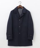 【ジョセフ アブード/JOSEPH ABBOUD / MEN】の【ソフト/軽量/JAPANファブリック】 アンゴラウールビーバー ステンカラー コート ネイビー系|ID: prp329100004330828 ipo3291000000030065358