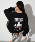 【ウィゴー/WEGO】の【ユニセックス着用ITEM】VISIONゴーストスケータープルオーバー ブラック|ID: prp329100004331743 ipo3291000000030075828