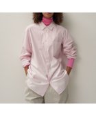 【エイトン/ATON】のGIZA BROAD スタンダードシャツ - UNISEX PINK|ID: prp329100004331744 ipo3291000000030075831