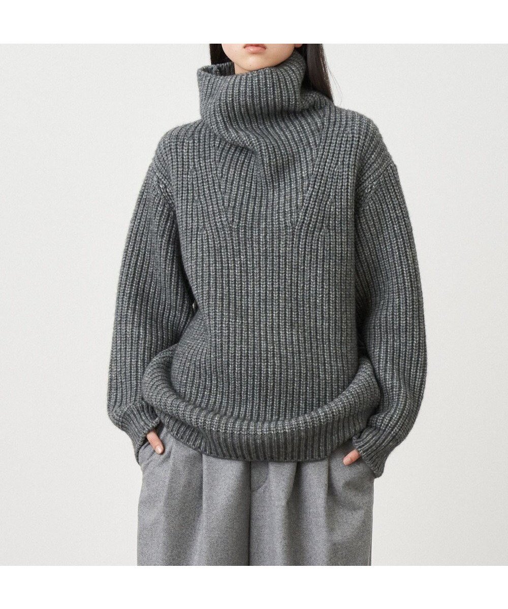 【エイトン/ATON】のYAK WOOL オーバーサイズタートルネックセーター 人気、トレンドファッション・服の通販 founy(ファニー) 　ファッション　Fashion　レディースファッション　WOMEN　トップス・カットソー　Tops/Tshirt　ニット　Knit Tops　タートルネック　Turtleneck　セーター　Sweater　タートルネック　Turtleneck　デニム　Denim　レギュラー　Regular　A/W・秋冬　Aw・Autumn/Winter・Fw・Fall-Winter　夏　Summer　 other-1|ID: prp329100004331754 ipo3291000000030075912