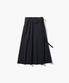 【エイトン/ATON】のHAND DYED NYLON ラップスカート NAVY|ID: prp329100004332435 ipo3291000000030084965