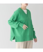 【アメリカンホリック/AMERICAN HOLIC】のVネックニットプルオーバー Green|ID: prp329100004334114 ipo3291000000031891812