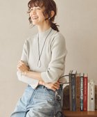 【アメリカンホリック/AMERICAN HOLIC】のラメ入りリブニットプルオーバー Beige Mixture|ID: prp329100004334116 ipo3291000000032567851