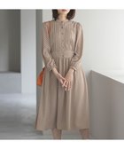 【組曲/KUMIKYOKU】の【WEB限定】ドットフロッキー ワンピース ベージュ系5|ID:prp329100004334118