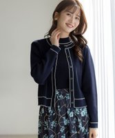 【エニィ スィス/any SiS】の【アンサンブル対応】バイカラーニット カーディガン 人気、トレンドファッション・服の通販 founy(ファニー) ファッション Fashion レディースファッション WOMEN トップス・カットソー Tops/Tshirt ニット Knit Tops カーディガン Cardigans アンサンブル Knit Ensemble アンサンブル Ensemble ウォッシャブル Washable 春 Spring カーディガン Cardigan シンプル Simple ストレッチ Stretch デニム Denim フロント Front S/S・春夏 Ss・Spring/Summer 再入荷 Restock/Back In Stock/Re Arrival おすすめ Recommend 夏 Summer エレガント 上品 Elegant NEW・新作・新着・新入荷 New Arrivals |ID:prp329100004334133