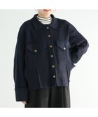 【クラフトスタンダードブティック/CRAFT STANDARD BOUTIQUE】のライトニットジャケット 人気、トレンドファッション・服の通販 founy(ファニー) ファッション Fashion レディースファッション WOMEN アウター Coat Outerwear ジャケット Jackets カーディガン Cardigan ジャケット Jacket フラップ Flap ベーシック Basic ポケット Pocket ロング Long NEW・新作・新着・新入荷 New Arrivals おすすめ Recommend 2025年 2025 2025春夏・S/S Ss,Spring/Summer,2025 thumbnail Navy|ID: prp329100004334139 ipo3291000000030106579