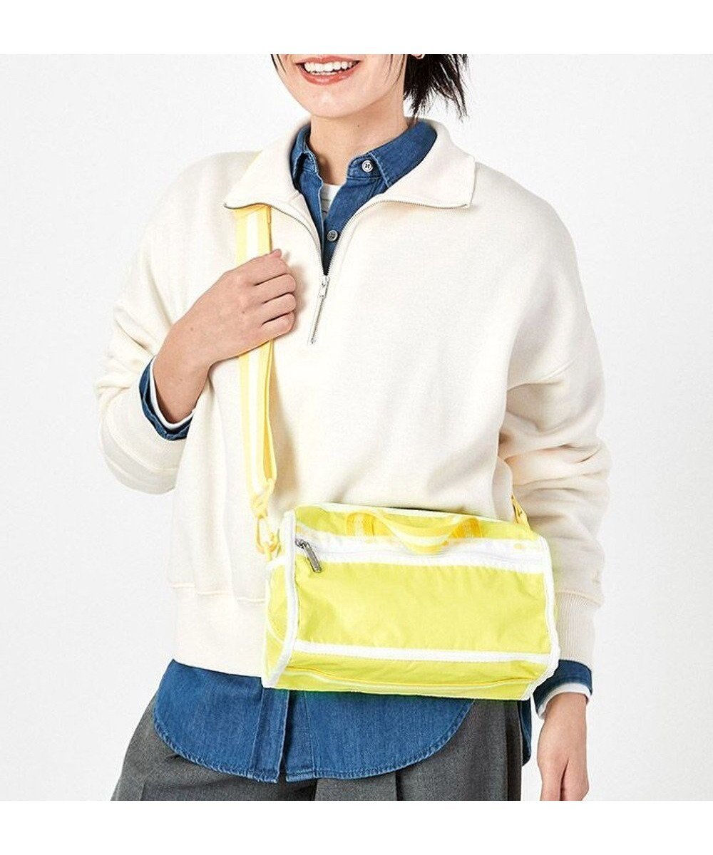 【レスポートサック/LeSportsac】のMINI DUFFEL CROSSBODY/スペクテイターライムライト 人気、トレンドファッション・服の通販 founy(ファニー) 　ファッション　Fashion　レディースファッション　WOMEN　アウトドア　Outdoor　軽量　Lightweight　シンプル　Simple　スポーティ　Sporty　財布　Wallet　ハンドバッグ　Handbag　プリント　Print　ボストン　Boston　ボストンバッグ　Boston Bag　ポケット　Pocket　ポシェット　Pochette　ラップ　Wrap　NEW・新作・新着・新入荷　New Arrivals　おすすめ　Recommend　旅行　Travel　 other-1|ID: prp329100004335196 ipo3291000000030114330