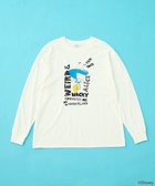 【アースミュージックアンドエコロジー/earth music&ecology】のふしぎの国のアリス/ロゴデザインロンTEE White|ID:prp329100004335212