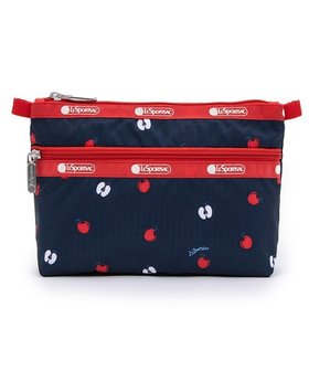 【レスポートサック/LeSportsac】 COSMETIC CLUTCH/レッドデリシャスネイビー/レッド人気、トレンドファッション・服の通販 founy(ファニー) ファッション Fashion レディースファッション WOMEN バッグ Bag 財布 Wallets ポーチ Pouches NEW・新作・新着・新入荷 New Arrivals おすすめ Recommend ジップ Zip ポケット Pocket ポーチ Pouch 旅行 Travel 水玉 Polka Dots 財布 Wallet |ID:prp329100004335227