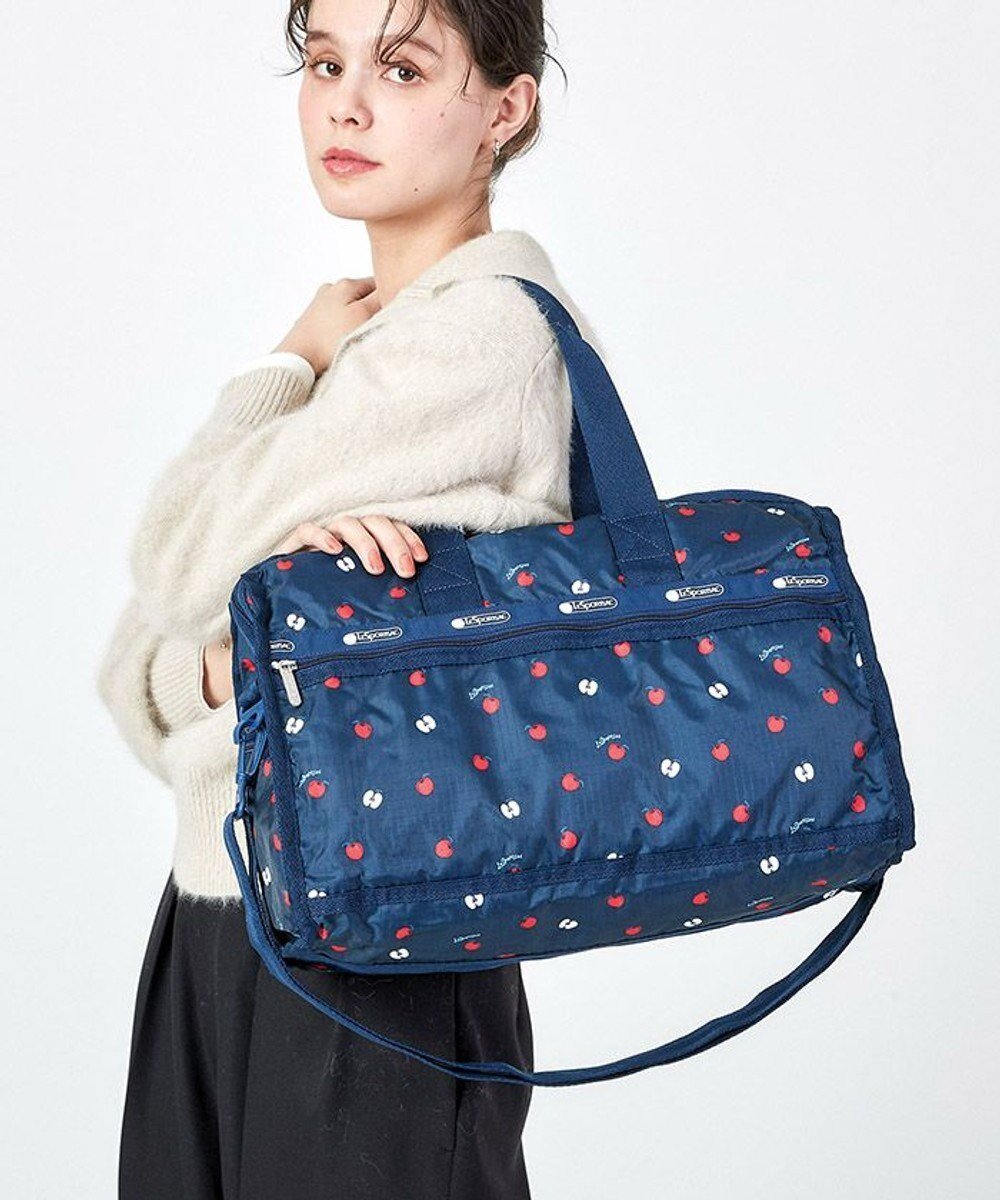 【レスポートサック/LeSportsac】のDELUXE MED WEEKENDER/レッドデリシャスネイビー 人気、トレンドファッション・服の通販 founy(ファニー) 　ファッション　Fashion　レディースファッション　WOMEN　NEW・新作・新着・新入荷　New Arrivals　トラベル　Travel　ボストンバッグ　Boston Bag　ポケット　Pocket　旅行　Travel　水玉　Polka Dots　 other-1|ID: prp329100004335232 ipo3291000000030114429