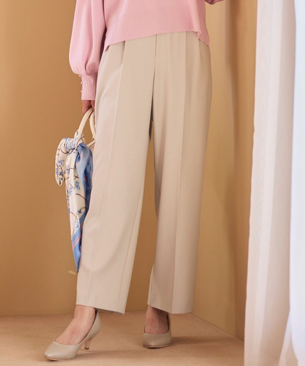 【エニィ スィス/any SiS】の【洗える】褒めらレディ ワイドパンツ インテリア・キッズ・メンズ・レディースファッション・服の通販 founy(ファニー) 　ファッション　Fashion　レディースファッション　Fashion for Women　パンツ　Pants & Trousers　春　Spring　洗える　Machine Washable　シャンブレー　Chambray, Denim-Like Fabric　ジャケット　Jacket, Outerwear　ストレッチ　Stretch, Stretchy Fabric　セットアップ　Set-Up, Coordinated Outfit　センター　Center, Center Line　トレンド　Trend, Trending Now　定番　Standard, Basic Item　ベーシック　Basic, Essential　ポケット　Pocket, Pocket Detail　メタル　Metal, Metal Parts　ワイド　Wide, Wide Fit　S/S・春夏　SS, Spring/Summer, Warm Season　おすすめ　Recommended / Our Picks　夏　Summer　エレガント 上品　Elegant　セレモニー　Ceremony　新作・新入荷　New Arrivals / New In　ビジネス 仕事 通勤　Business / Work / Commuting　ライトベージュ|ID: prp329100004335256 ipo3291000000034282153