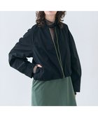 【ベイジ,/BEIGE,】の【洗える】LOTUS / ライトショートブルゾン Black|ID: prp329100004336206 ipo3291000000030125971