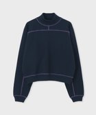 【ポール スミス/Paul Smith】のカラーステッチ モックネック スウェット ネイビー|ID: prp329100004336346 ipo3291000000030126567