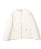 【アンフィーロ 自由区/UNFILO】のツイード ジャケット 人気、トレンドファッション・服の通販 founy(ファニー) ファッション Fashion レディースファッション Fashion for Women アウター Coat / Outerwear Collection レディースジャケット・軽アウター Jackets ノーカラージャケット / シンプル上品コーデ Collarless Jackets ジャケット Jacket, Outerwear セレモニー Ceremony ツイード Twill, Twill Weave デニム Denim, Jeans Material トレンド Trend, Trending Now 夏 Summer S/S・春夏 SS, Spring/Summer, Warm Season A/W・秋冬 Autumn/Winter thumbnail エクリュ|ID: prp329100004336357 ipo3291000000035602174