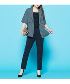 【アンフィーロ 自由区/UNFILO】の【WEB限定】BEAUTY MOVE センタープレス テーパードパンツ ネイビー|ID: prp329100004336358 ipo3291000000032297283