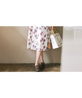 【組曲/KUMIKYOKU】のチューリッププリント フレアスカート 人気、トレンドファッション・服の通販 founy(ファニー) ファッション Fashion レディースファッション WOMEN スカート Skirt Aライン/フレアスカート Flared A-Line Skirts 春 Spring チューリップ Tulip フィット Fit フレア Flare プリント Print ポケット Pocket モチーフ Motif S/S・春夏 Ss・Spring/Summer 夏 Summer |ID:prp329100004336361