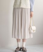 【組曲/KUMIKYOKU】の【WEB限定カラーあり】ギャザーライトデシン パンツ アイボリー系|ID: prp329100004336362 ipo3291000000031964651
