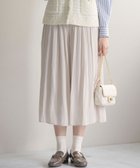【組曲/KUMIKYOKU】の【WEB限定カラーあり】ギャザーライトデシン パンツ アイボリー系|ID: prp329100004336362 ipo3291000000032298793