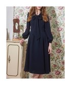 【トッカ/TOCCA】の【洗える】PROMISE RIBBON ROSETTE ドレス ネイビー系|ID: prp329100004336370 ipo3291000000031975148