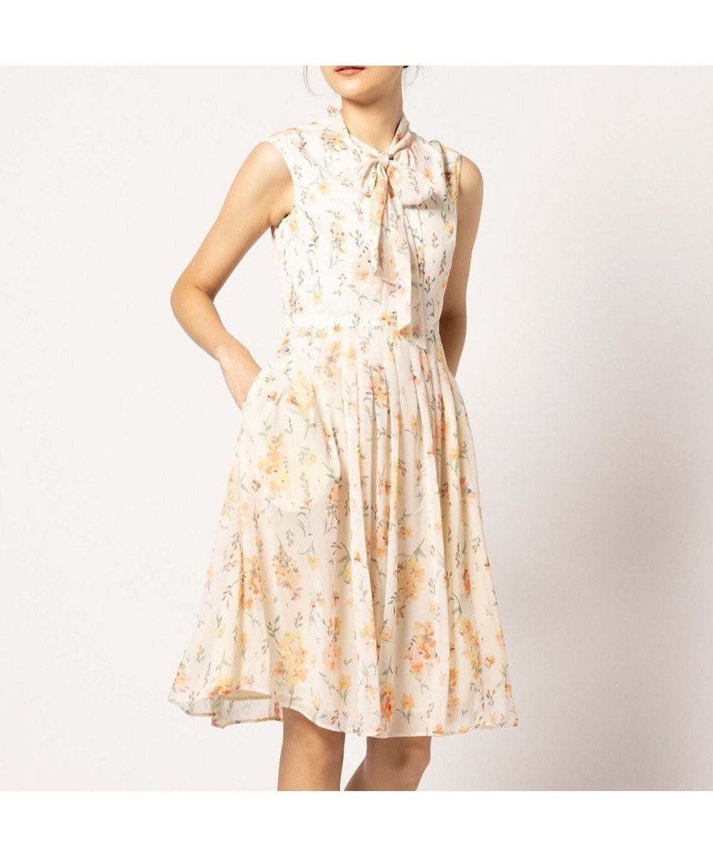 【トッカ/TOCCA】の【洗える】MIMOSA IMPRESSION ドレス インテリア・キッズ・メンズ・レディースファッション・服の通販 founy(ファニー) 　ファッション　Fashion　レディースファッション　Fashion for Women　ワンピース　Dresses　フォーマル・パーティードレス・結婚式用ドレス　Elegant & Casual Dresses　ドレス　Dress, One-Piece　再入荷　Restock / Back in Stock　夏　Summer　S/S・春夏　SS, Spring/Summer, Warm Season　洗える　Machine Washable　A/W・秋冬　Autumn/Winter　イエロー系|ID: prp329100004336371 ipo3291000000032637876