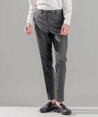 【ジョゼフ オム/JOSEPH HOMME / MEN】の新素材【抜群のストレッチ性/セットアップ対応可】スプリングウールジャージー テーパードパンツ / CITY グレー系|ID: prp329100004337516 ipo3291000000031950728