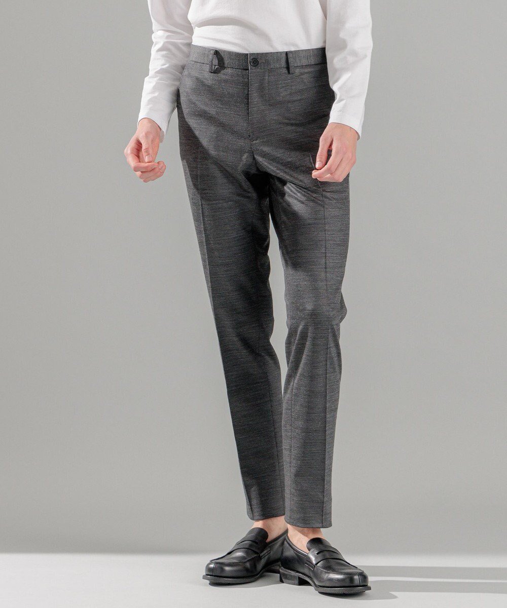 【ジョゼフ オム/JOSEPH HOMME / MEN】の新素材【抜群のストレッチ性/セットアップ対応可】スプリングウールジャージー テーパードパンツ / CITY インテリア・キッズ・メンズ・レディースファッション・服の通販 founy(ファニー) 　ファッション　Fashion　メンズファッション　Fashion for Men　ボトムス　Bottoms　ストレッチ　Stretch, Stretchy Fabric　スラックス　Slacks, Dress Pants　セットアップ　Set-Up, Coordinated Outfit　テーパード　Tapered, Tapered Pants　フラップ　Flap, Flap Pocket　ボトム　Bottoms, Lower Wear　ポケット　Pocket, Pocket Detail　冬　Winter / This Winter　夏　Summer　春　Spring　S/S・春夏　SS, Spring/Summer, Warm Season　グレー系|ID: prp329100004337516 ipo3291000000033640110