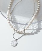 【23区/NIJYUSANKU】の【杏さん着用/Oggi3月号掲載】2WAY パール コイン ネックレス シルバー系|ID: prp329100004337534 ipo3291000000031951282