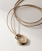 【23区/NIJYUSANKU】の【Oggi3月号掲載】メタルリングトップ ネックレス ゴールド系|ID: prp329100004337535 ipo3291000000032297158