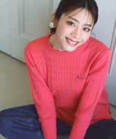 【エニィ スィス/any SiS】の【貴島明日香さんコラボ】ケーブル ニャット 人気、トレンドファッション・服の通販 founy(ファニー) ファッション Fashion レディースファッション Fashion for Women トップス・カットソー Cut & Sew Tops ニット Knit Tops & Sweaters ウォッシャブル Machine Washable 春 Spring コラボ Collaboration, Collab コンパクト Compact, Small Size ショルダー Shoulder, Shoulder Strap ストレッチ Stretch, Stretchy Fabric セーター Sweater, Knitwear 雑誌 Magazine, Fashion Magazine チュール Tulip, Tulip Motif ネコ Cat, Feline Motif 猫 Cat, Kitty ポーチ Pouch, Small Case モチーフ Motif, Design Theme S/S・春夏 SS, Spring/Summer, Warm Season 夏 Summer 新作・新入荷 New Arrivals / New In |ID:prp329100004337536