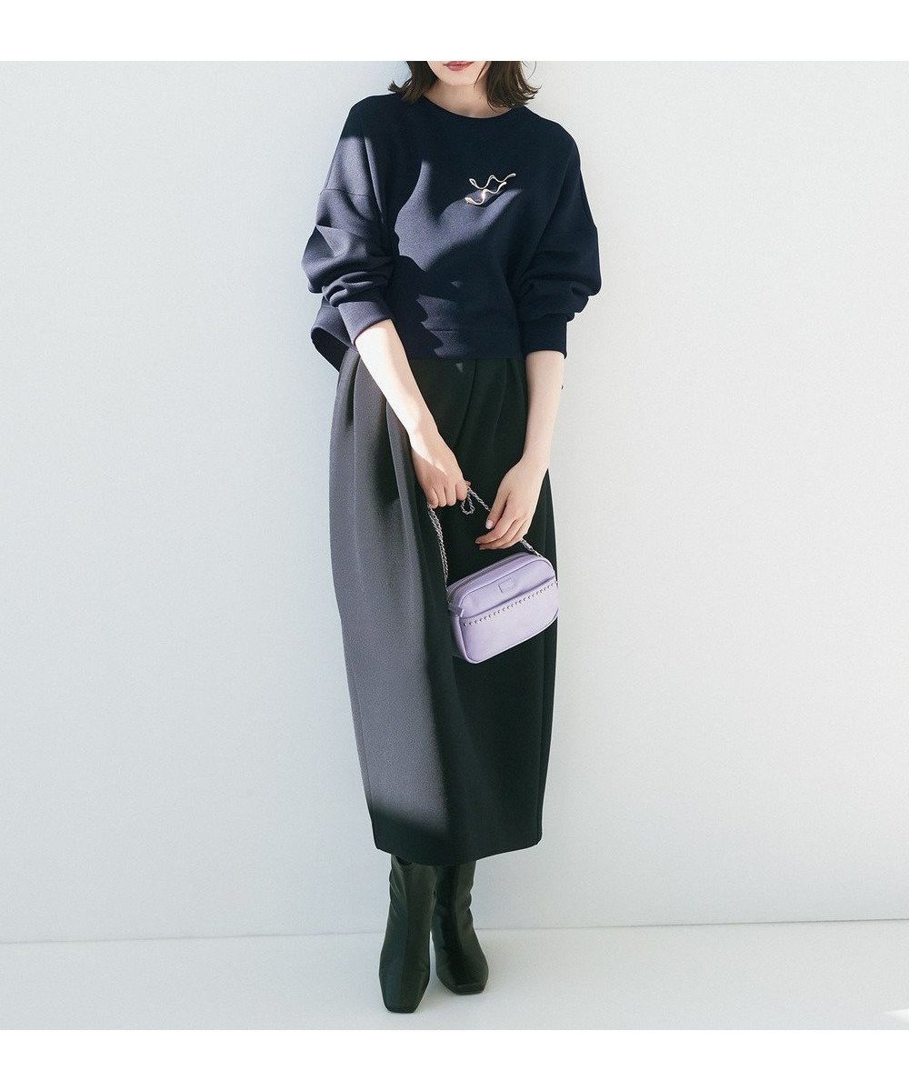 【アンフィーロ 自由区/UNFILO】の【洗える/ストレッチ】BEAUTY FORM JERSEY コクーン スカート インテリア・キッズ・メンズ・レディースファッション・服の通販 founy(ファニー) 　ファッション　Fashion　レディースファッション　WOMEN　スカート　Skirt　洗える　Washable　コクーン　Cocoon　軽量　Lightweight　ジャージー　Jersey　ストレッチ　Stretch　スリット　Slit　セットアップ　Set Up　フォルム　Form　A/W・秋冬　Aw・Autumn/Winter・Fw・Fall-Winter　S/S・春夏　Ss・Spring/Summer　おすすめ　Recommend　夏　Summer　ネイビー|ID: prp329100004337546 ipo3291000000031674576