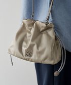 【ラシット/russet】の【2025SS】巾着ショルダーバッグ(CE-1491) Gray(無地)|ID: prp329100004337547 ipo3291000000031930139