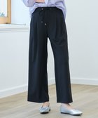 【エニー/ANY】の【洗濯機可/ウエストゴム/ストレッチ/UVケア】イージーケアライトストレッチワイドパンツ ブラック|ID: prp329100004337561 ipo3291000000034296256