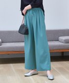 【エニー/ANY】の【洗濯機可/ウエストゴム/ストレッチ/UVケア】イージーケアライトストレッチワイドパンツ ブルー|ID: prp329100004337561 ipo3291000000034296259