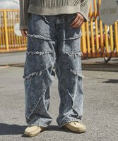 【ウィゴー/WEGO / MEN】のダーツフリンジデニムパンツ 人気、トレンドファッション・服の通販 founy(ファニー) ファッション Fashion メンズファッション MEN ボトムス Bottoms/Men デニムパンツ Denim Pants 春 Spring グラフィック Graphic シンプル Simple スマホ Smartphone デニム Denim トレンド Trend 無地 Plain Color A/W・秋冬 Aw・Autumn/Winter・Fw・Fall-Winter NEW・新作・新着・新入荷 New Arrivals プチプライス・低価格 Affordable おすすめ Recommend 夏 Summer |ID:prp329100004338567