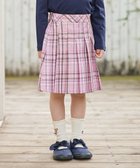 【エニファム/any FAM / KIDS】のプリーツ スカパン ピンク×チェック|ID: prp329100004340173 ipo3291000000031961430