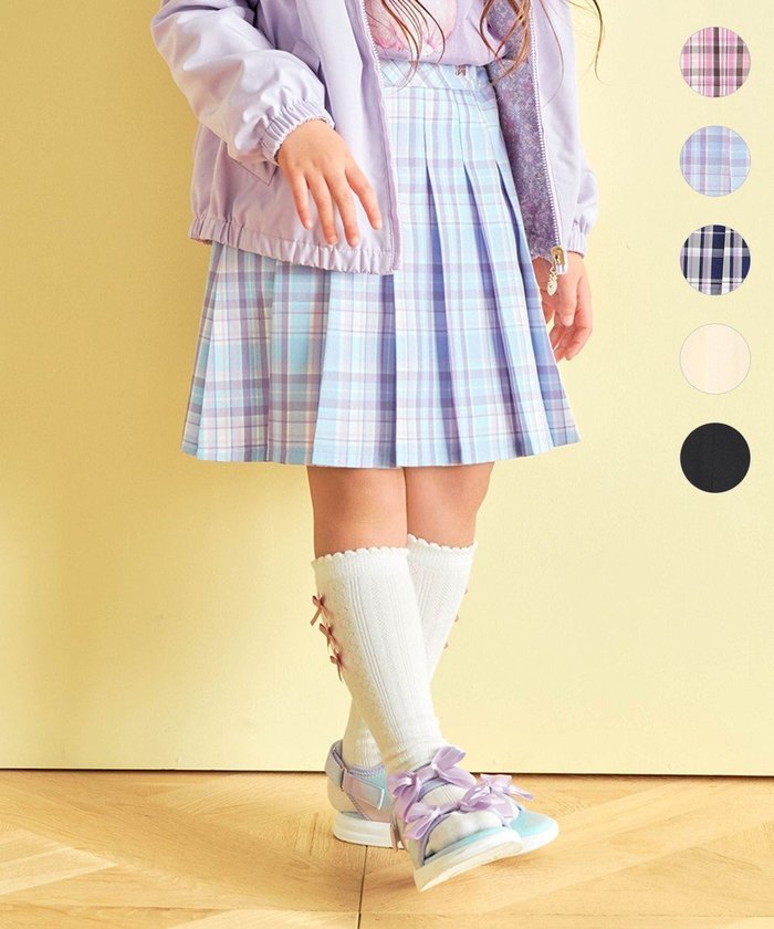 【エニファム/any FAM / KIDS】のプリーツ スカパン インテリア・キッズ・メンズ・レディースファッション・服の通販 founy(ファニー) https://founy.com/ ファッション Fashion キッズファッション KIDS Children’s Clothing インナー Inner 春 Spring ガーリー Girly チェック Check プリーツ Pleats プレート Plate ポケット Pocket 無地 Plain Color リボン Ribbon S/S・春夏 Ss・Spring/Summer おすすめ Recommend 夏 Summer |ID: prp329100004340173 ipo3291000000032633189
