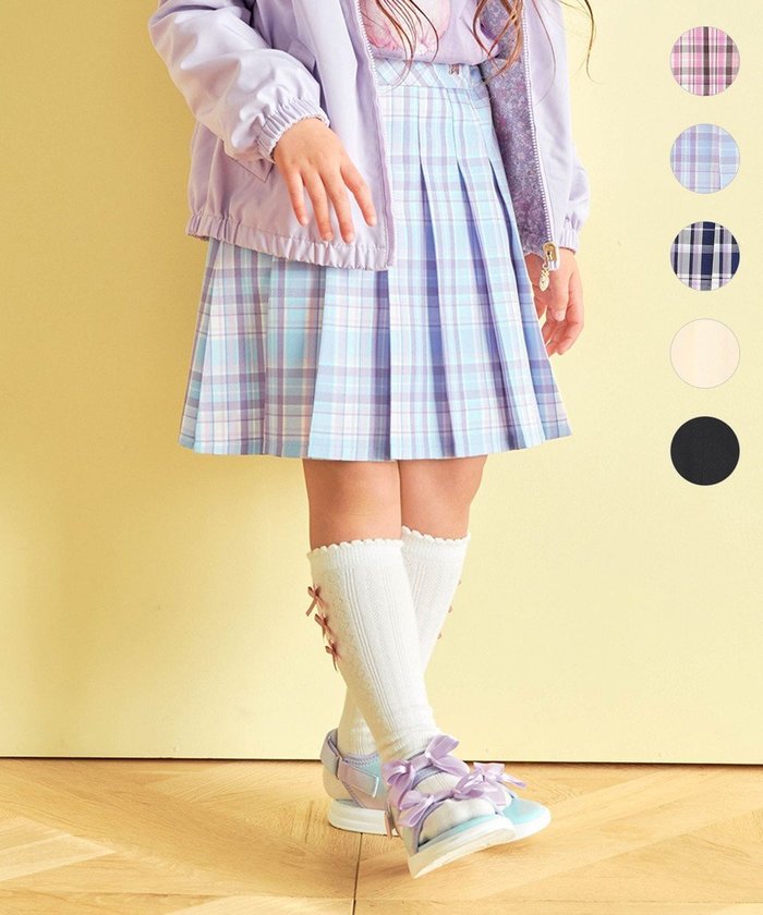 【エニィ/ANY / KIDS】のプリーツ スカパン インテリア・キッズ・メンズ・レディースファッション・服の通販 founy(ファニー) https://founy.com/ ファッション Fashion キッズファッション Fashion for Kids インナー Innerwear 春 Spring ガーリー Girly, Feminine Style チェック Check, Plaid, Tartan プリーツ Pleats, Pleated プレート Plate, Dish ポケット Pocket, Pocket Detail 無地 Plain, Solid Color リボン Ribbon, Bow S/S・春夏 SS, Spring/Summer, Warm Season おすすめ Recommended / Our Picks 夏 Summer |ID: prp329100004340173 ipo3291000000033217139