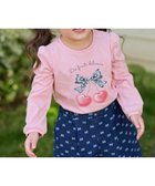 【エニファム/any FAM / KIDS】のガーリーアート 長袖Tシャツ 人気、トレンドファッション・服の通販 founy(ファニー) ファッション Fashion キッズファッション KIDS トップス・カットソー Tops/Tees/Kids 春 Spring カットソー Cut And Sew ネコ Cat ネックレス Necklace 長袖 Long Sleeve パール Pearl ポケット Pocket ラベンダー Lavender リボン Ribbon S/S・春夏 Ss・Spring/Summer NEW・新作・新着・新入荷 New Arrivals 夏 Summer thumbnail ピンク(リボン×サクランボ)|ID: prp329100004340176 ipo3291000000030267213