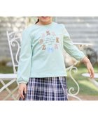 【エニファム/any FAM / KIDS】のガーリーアート 長袖Tシャツ ミント(クマ)|ID: prp329100004340176 ipo3291000000031961495