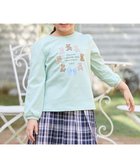 【エニファム/any FAM / KIDS】のガーリーアート 長袖Tシャツ ミント(クマ)|ID: prp329100004340176 ipo3291000000032308675