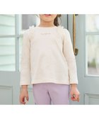 【エニファム/any FAM / KIDS】のチュールフリル 長袖Tシャツ エクリュ|ID: prp329100004340177 ipo3291000000032308519