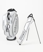 【23区 ゴルフ/NIJYUSANKU GOLF】の【UNISEX】セルフスタンドバッグ内蔵キャディバッグ キャリー付き 練習や電車移動に◎ シルバー系|ID: prp329100004340210 ipo3291000000031915361